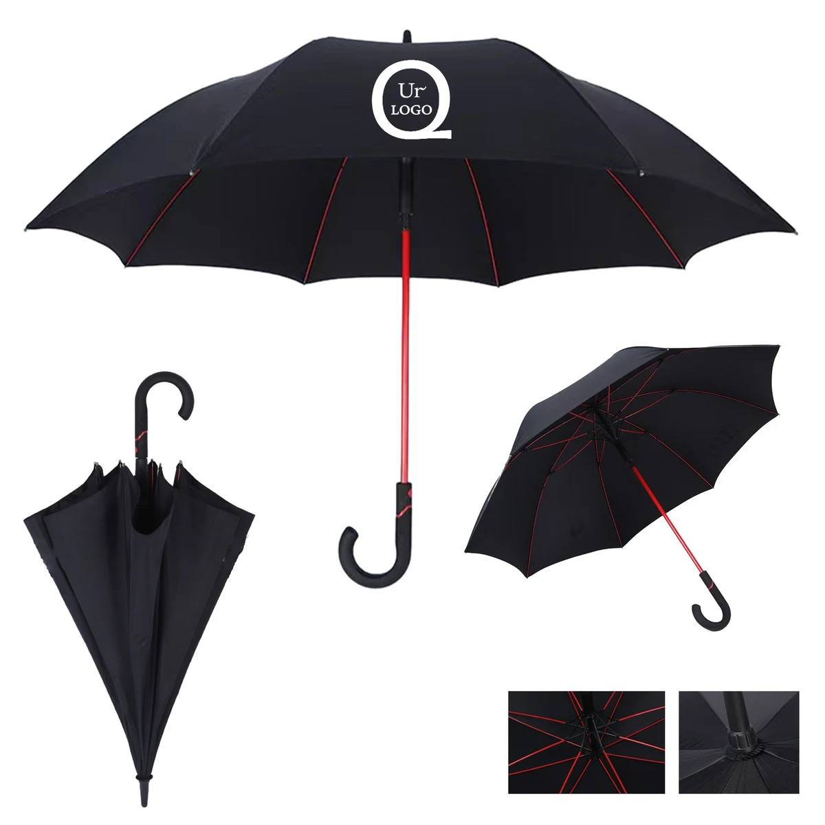 J Handle Golf Umbrella 1