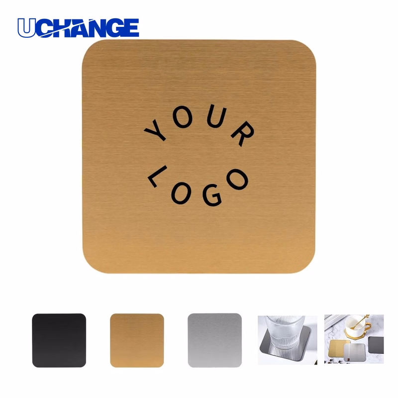 Stainless Steel Coaster Drink Mat Non Slip