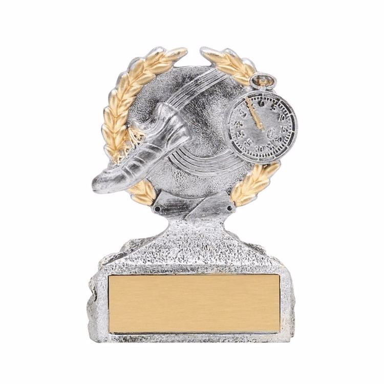 Track Pewter & Gold Sculpture Award