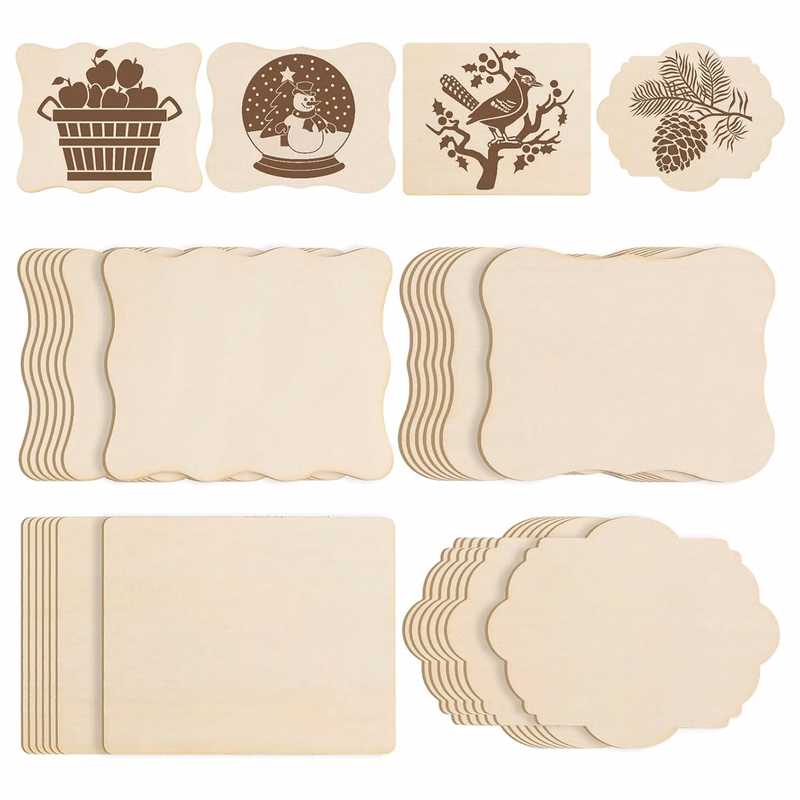 Wooden Coaster Set for Drinks