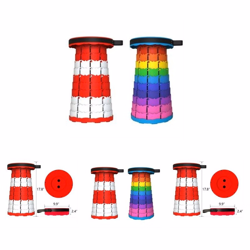 MOQ 50PCS Color Multifunction Folding Stool Chair