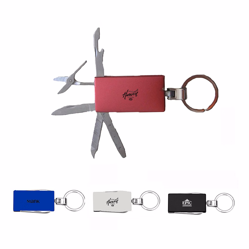 6-in-1 Multi-Tool Pocket Key Ring