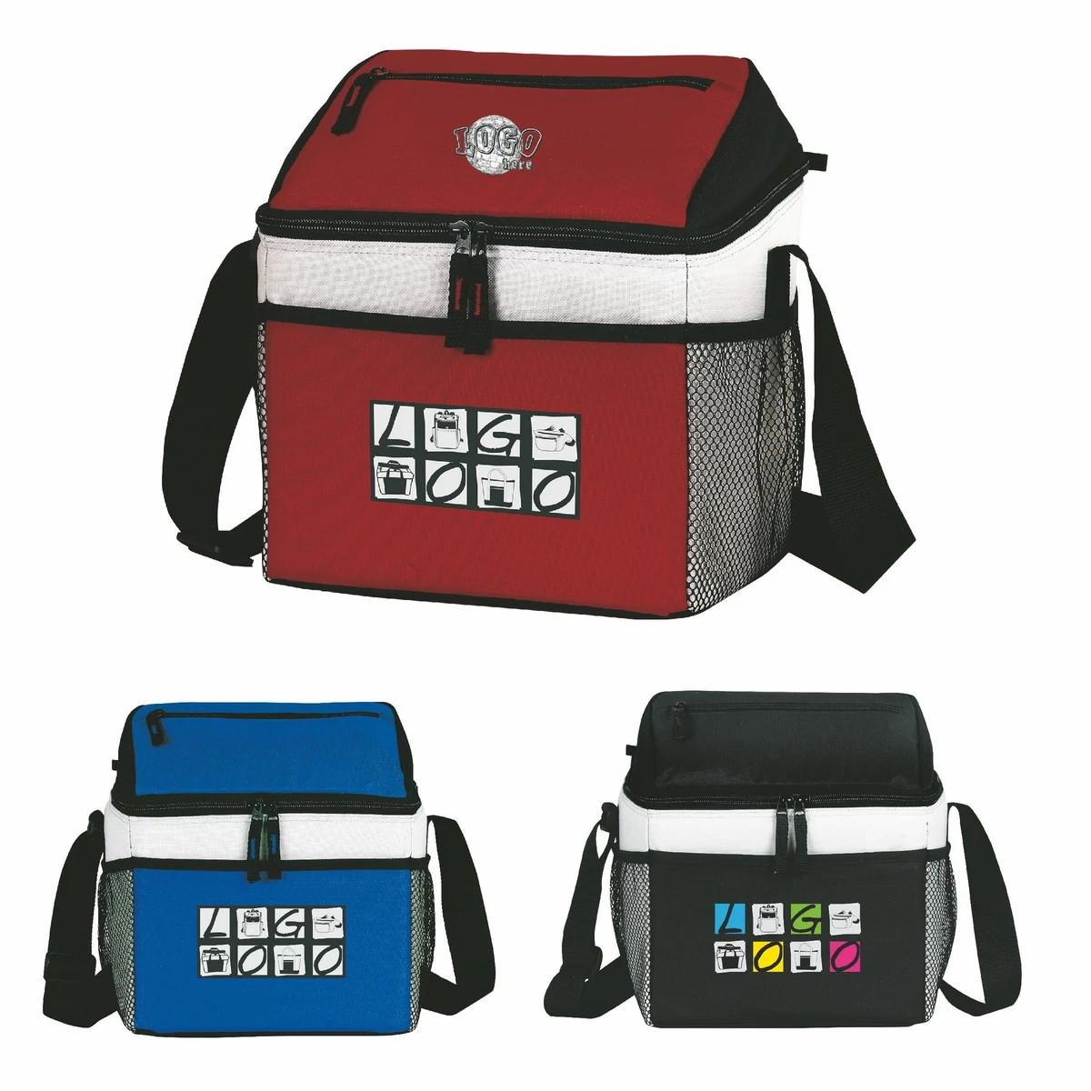 8 Can Dual Compartment Cooler Bag 1