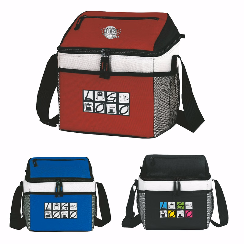 8 Can Dual Compartment Cooler Bag
