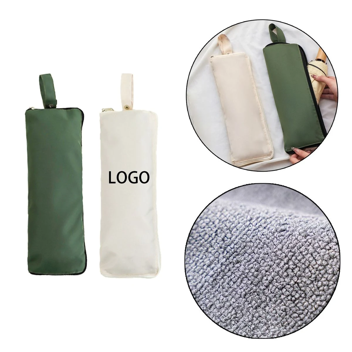 Dual Use Car Umbrella Cup Storage Bag 1