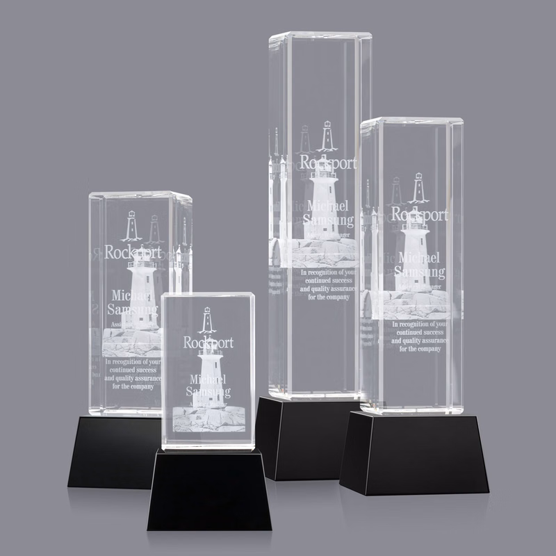 Robson 3D Award on Base - Black