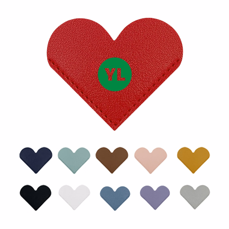 Leather Heart Shape Bookmarks MOQ20