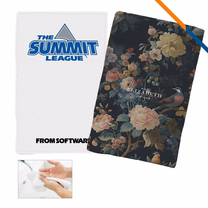 Richy Sublimated Rally Towel - 18" x 11"