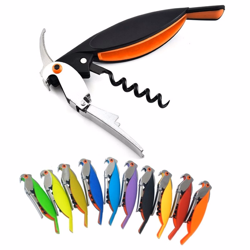 Parrot-shaped Multi-functional Stainless Steel Wine Opener