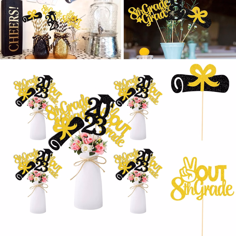 8TH Grade Graduation Centerpieces
