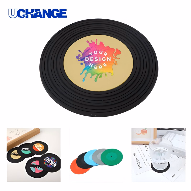 Round Ceramic Coaster Mat for Drinks