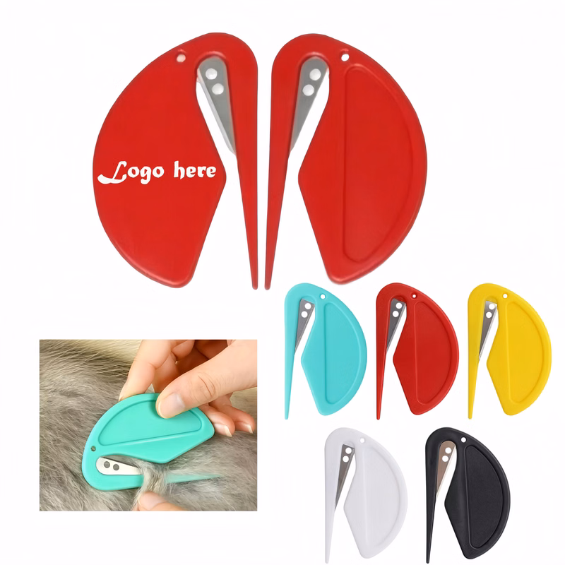 Plastic Envelope Opener Pet Grooming Comb