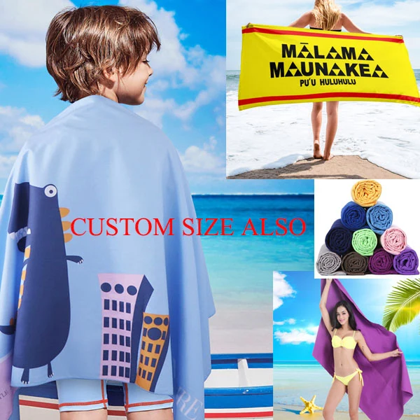 30x60 Inch Micofiber Promotional Beach Towel 1