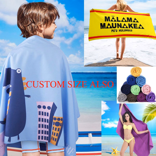 30x60 Inch Micofiber Promotional Beach Towel
