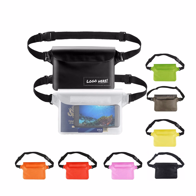 Waterproof Waist Pouch W/ Adjustable Strap