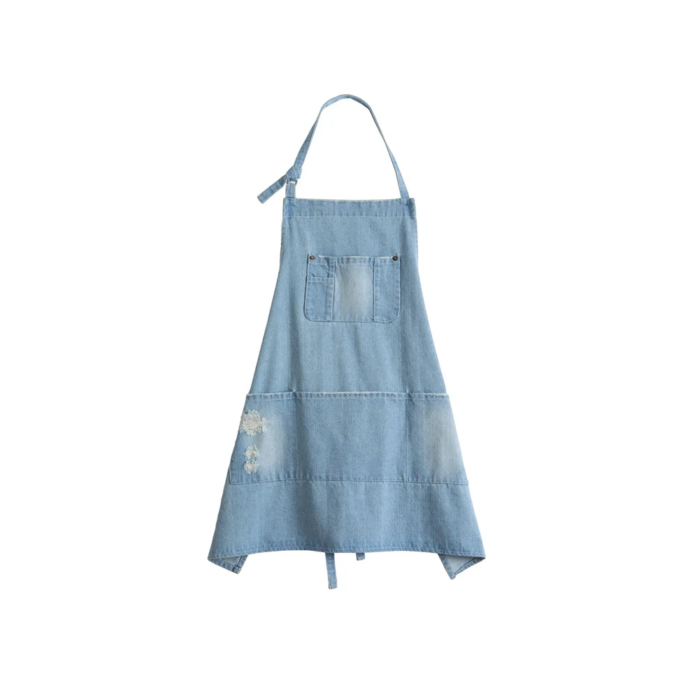Washed Denim Apron 1
