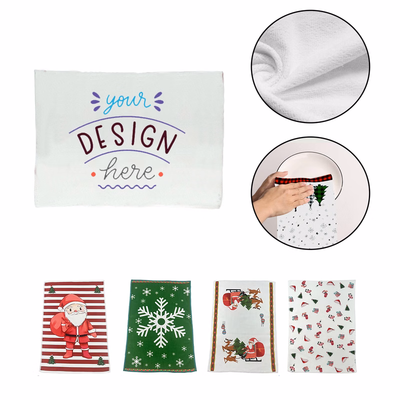 Custom Printed Kitchen Towels