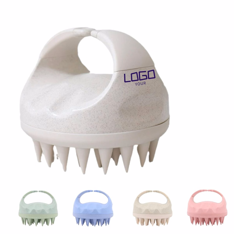 Soft Silicone Scalp Clean Hair Brush
