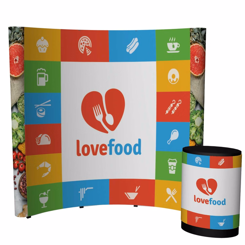 8' Echo Pop-Up Display Kit (Mural)