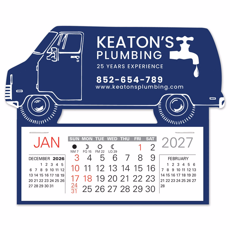 Van/Truck Easy Stick™ Calendar