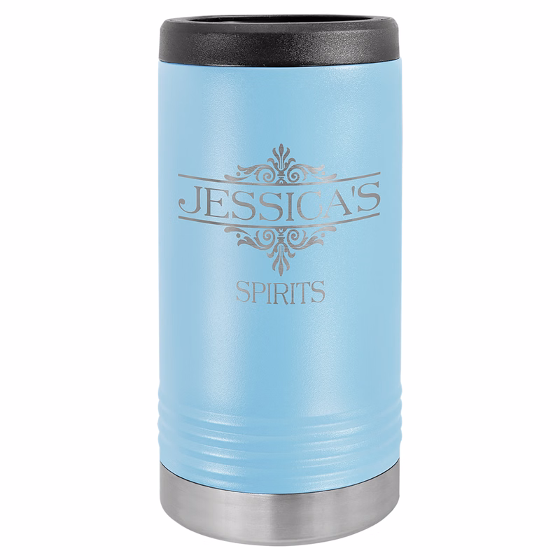 Polar Camel Light Blue Slim Beverage Holder