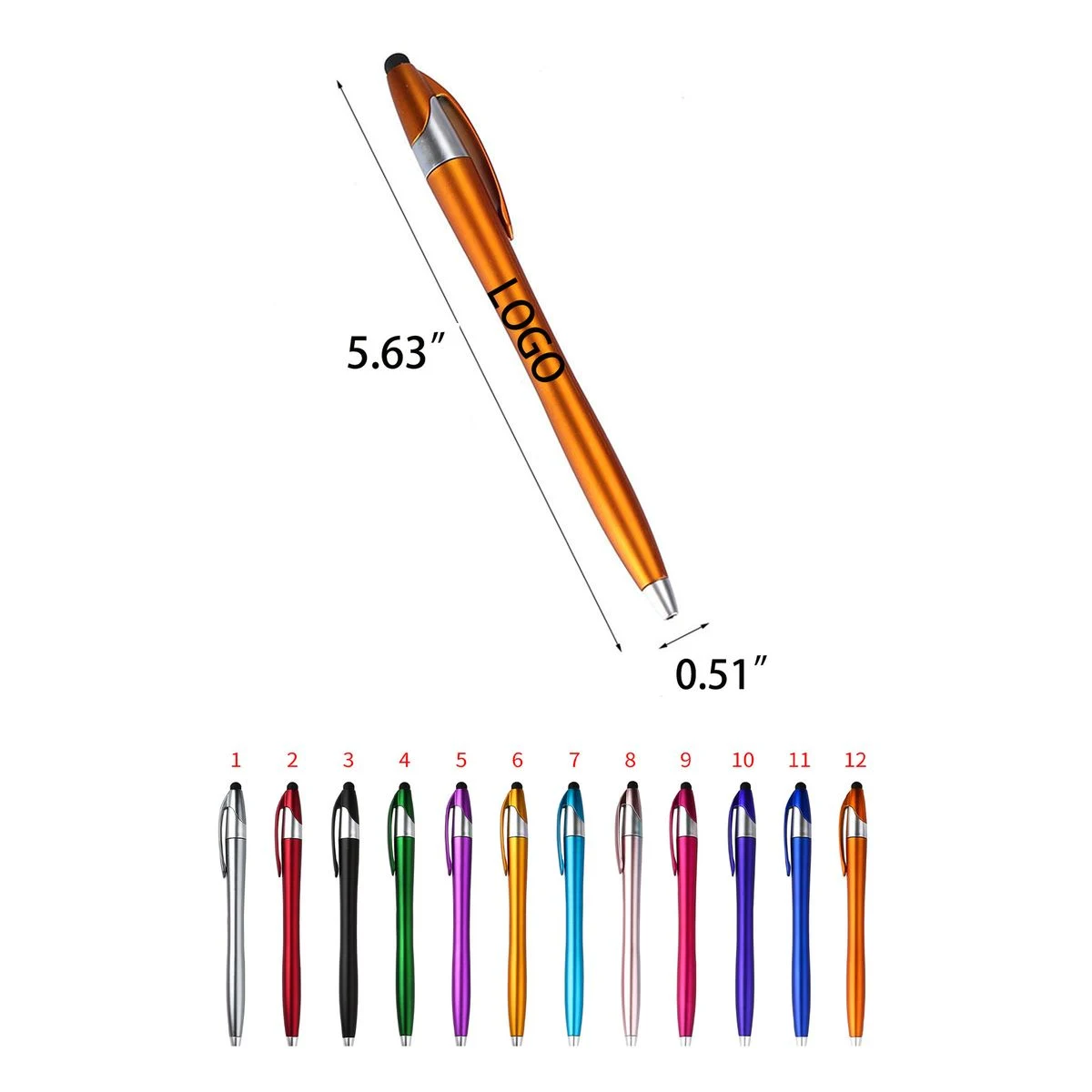Business Gel Pen With Custom 1