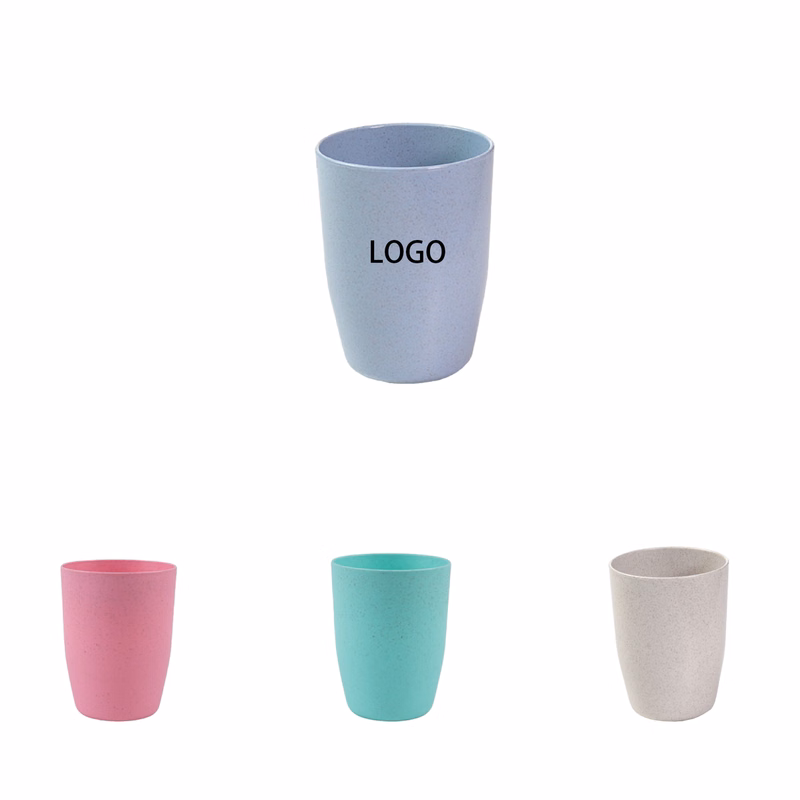 Environmentally-Friendly Wheat Straw Toothbrush Cup