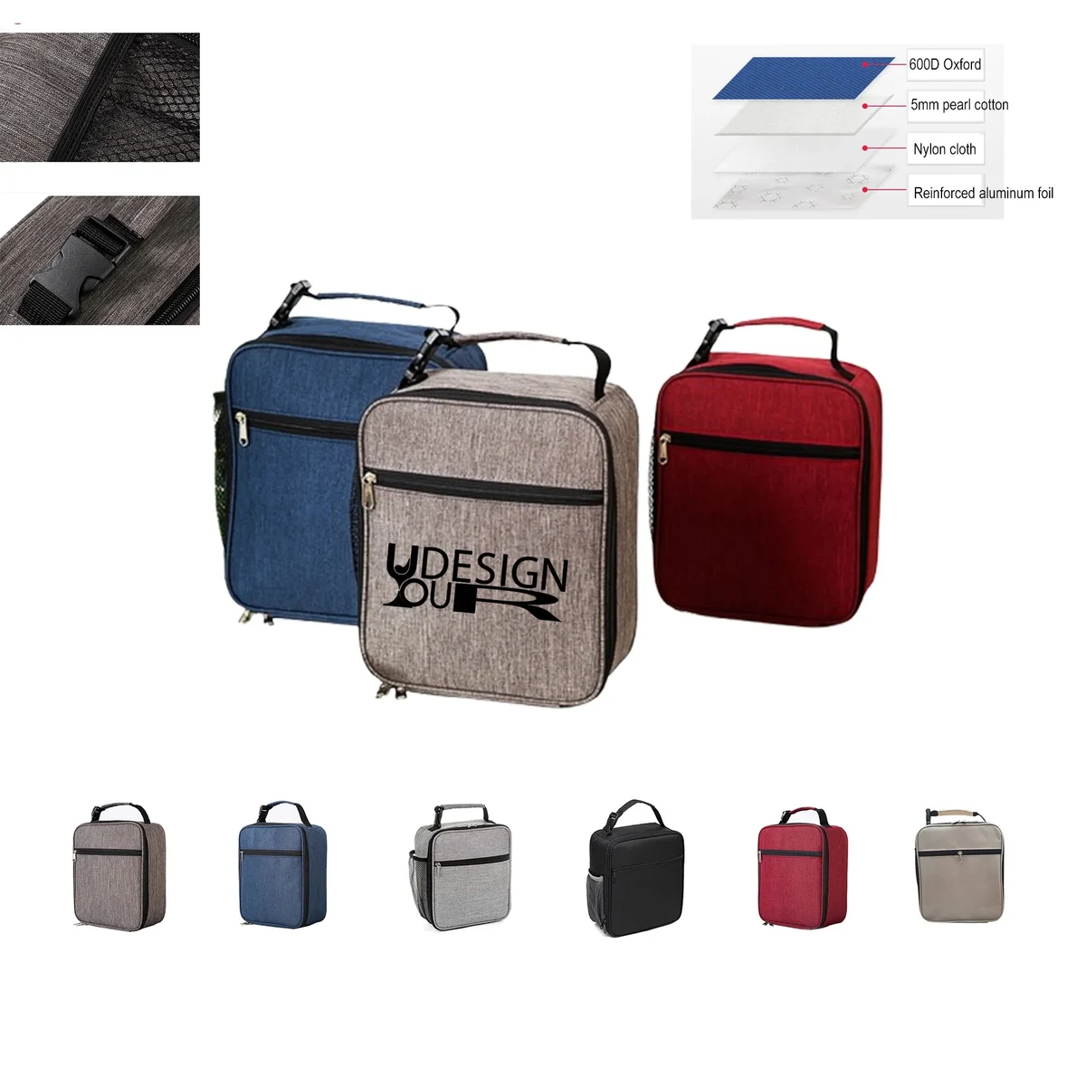Picnic Cooler Box Insulated Lunch Bag MOQ10 1