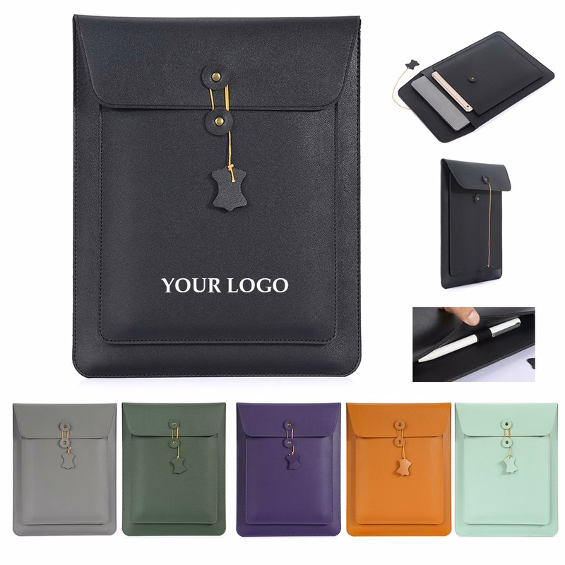 A4 Paper File Pouch PU Envelope Bag