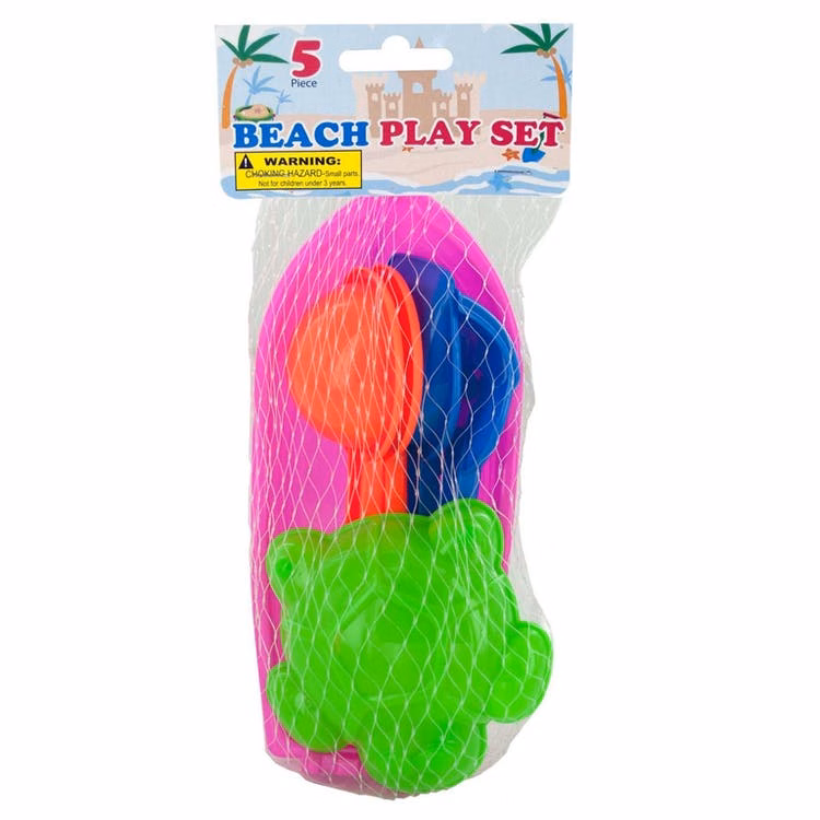 Beach Playsets - 6 Piece Ages 3+ Assorted