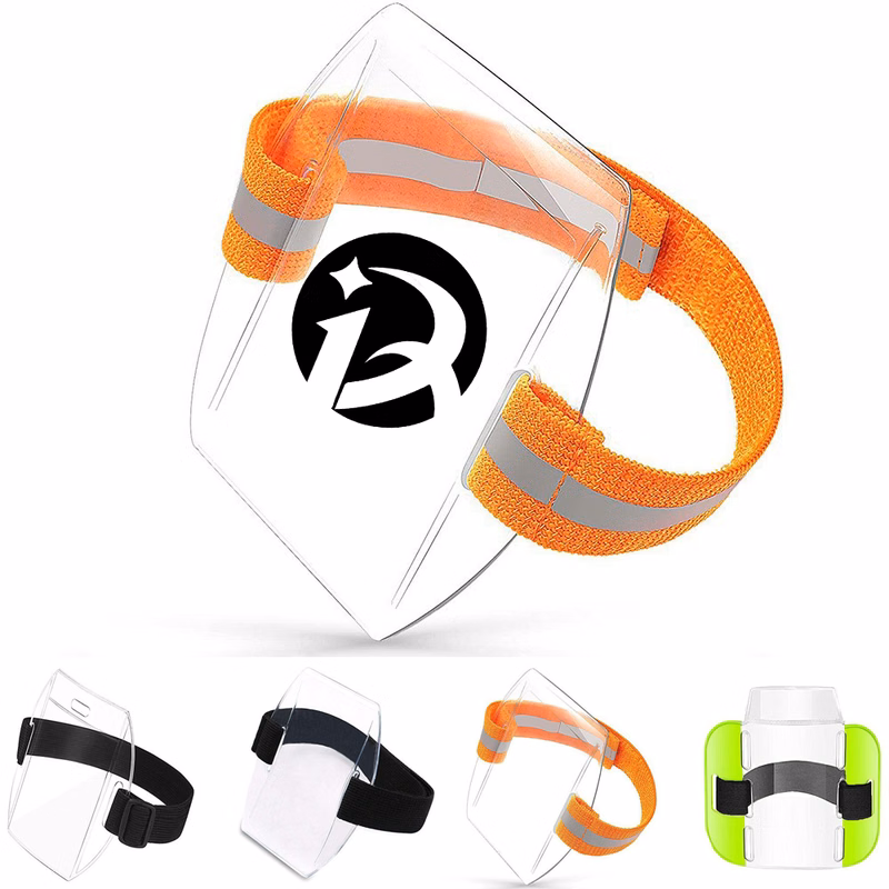 Arm card holder ID card holder with elastic adjustment buckle