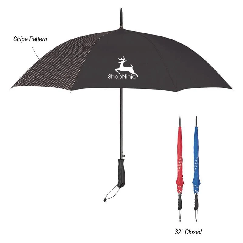46" Custom Panel Umbrella with Stripes 1