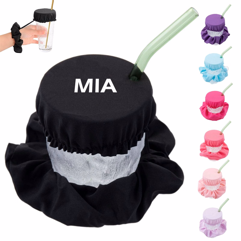 Polyester Anti-Drug Cup Holder Hair Rings