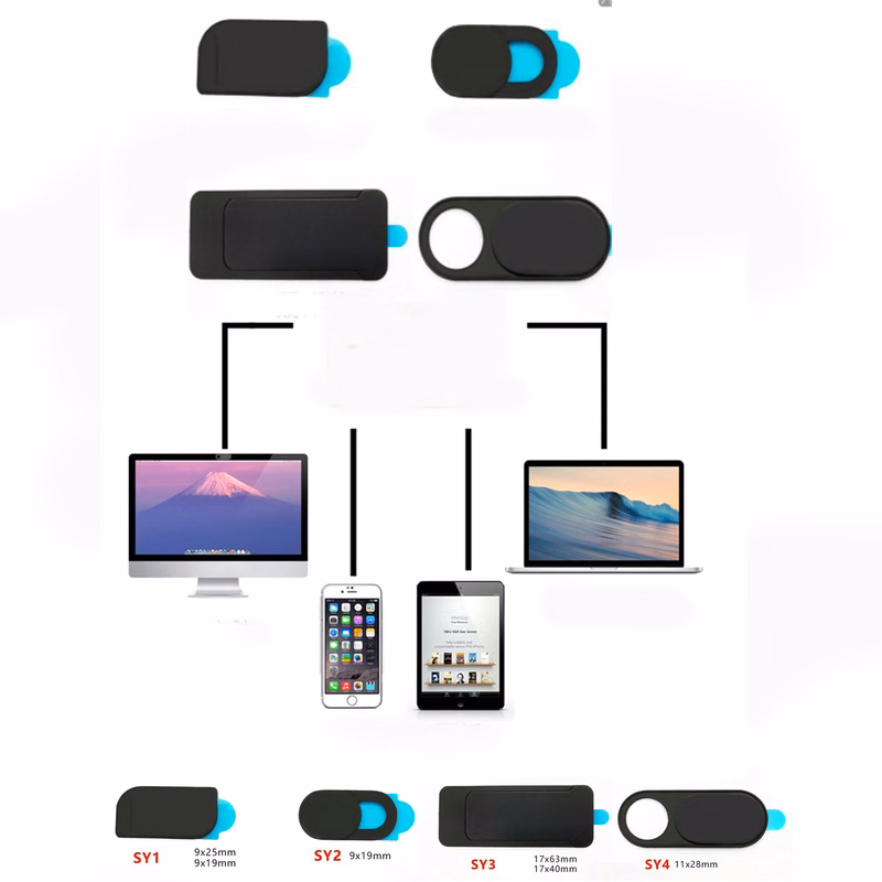 Plastic Security / Privacy Protection Webcam Cover