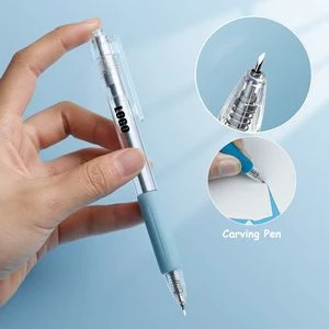 Click Action Blade Pen Shaped Carving Knife 1