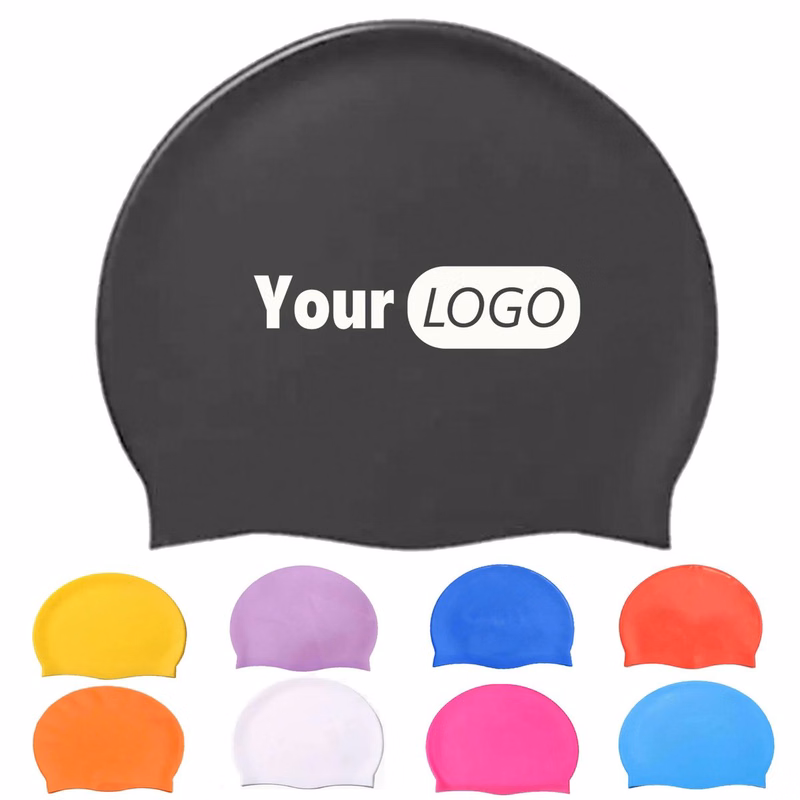 Portable High-Elasticity Silicone Swimming Cap
