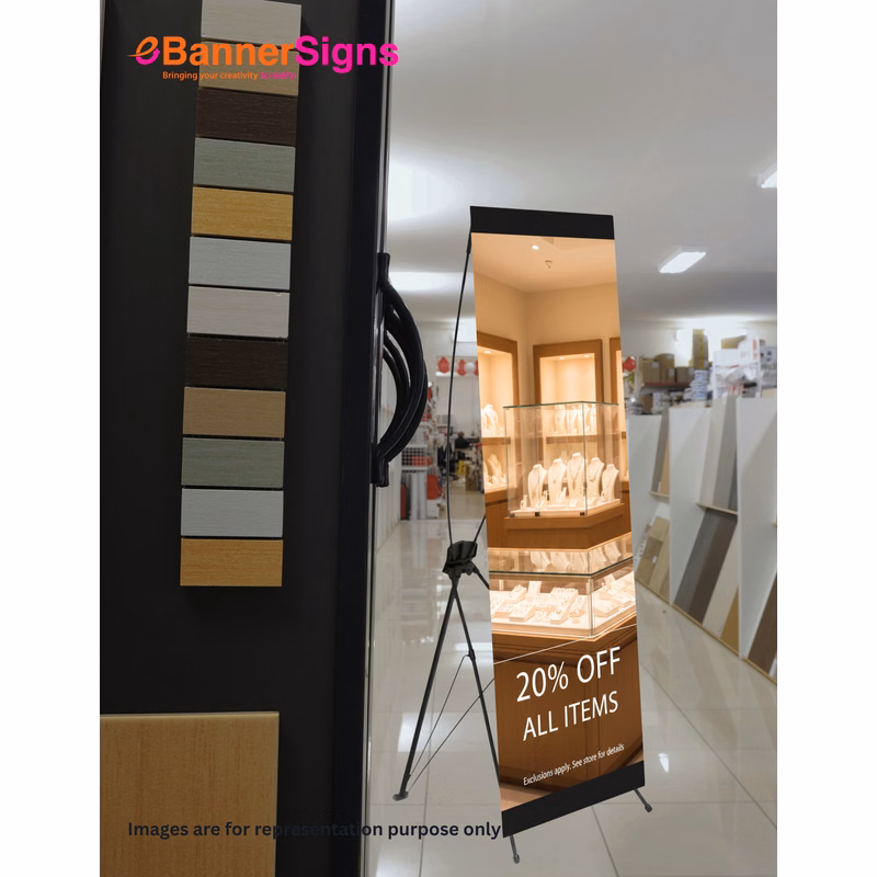Korean X Banner Stands