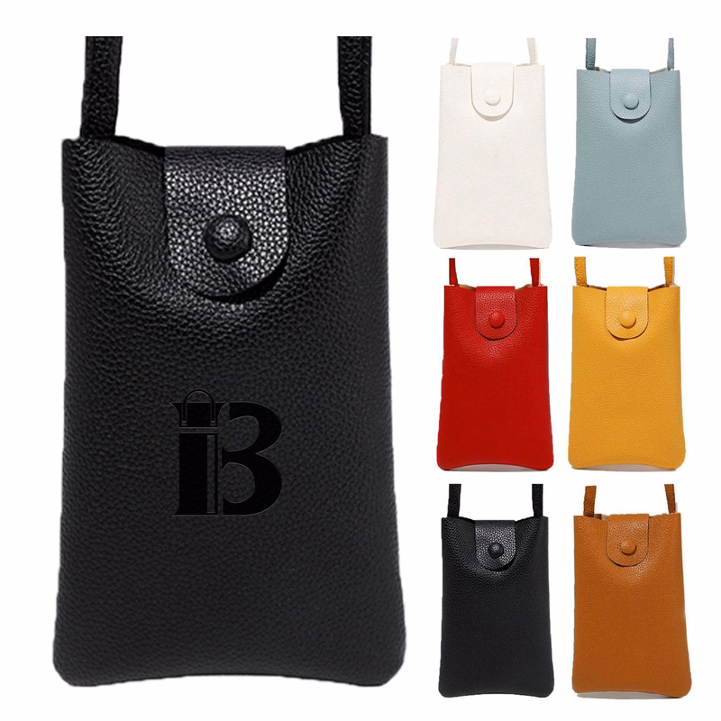 Soft Leather Phone Holder Wallet Bag PouchPurse Fanny Packs