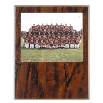 11-1/2" x 15" Cherry Finish Slide-In Frame Plaque 1