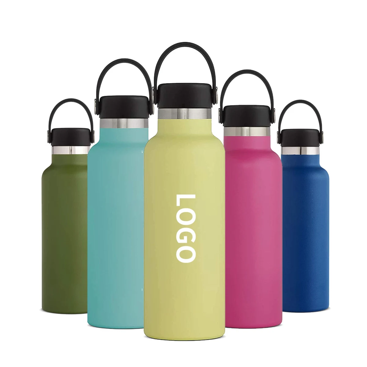 Stainless Steel Water Bottles w/Custom Logo 1