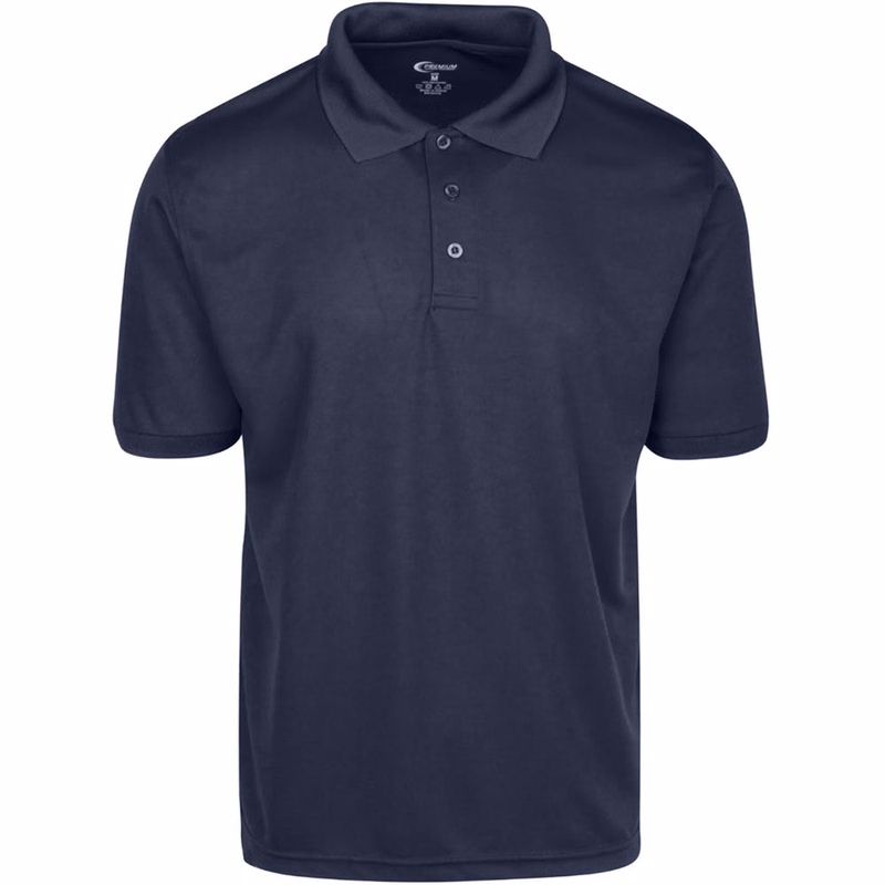 Men's Polo Shirts - Navy XL Moisture Wicking