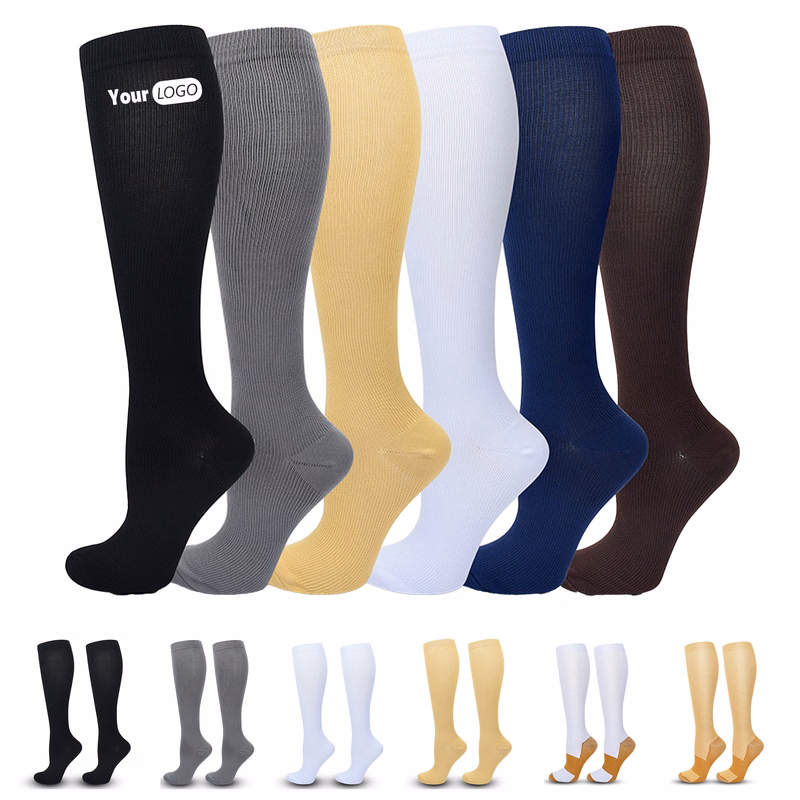 Spandex Wrap Calf Running Elastic Socks