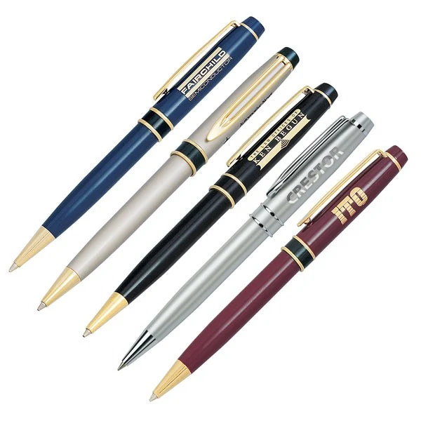 Solid Brass Ball Point Pen 1