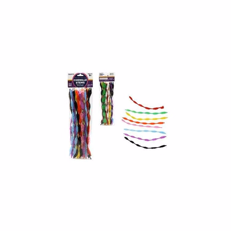 Chenille Stems 30 Pieces - 11.8"