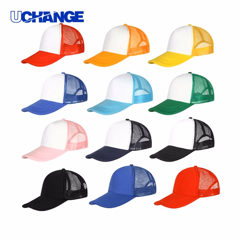 5 Panel Mesh Back Trucker Cap with Breathable Design for Outdoor Wear
