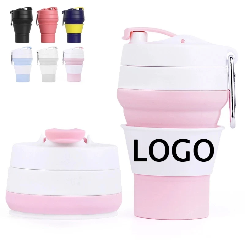 Silicone Foldable Travel Coffee Cup & Reusable To-Go Bottle 1