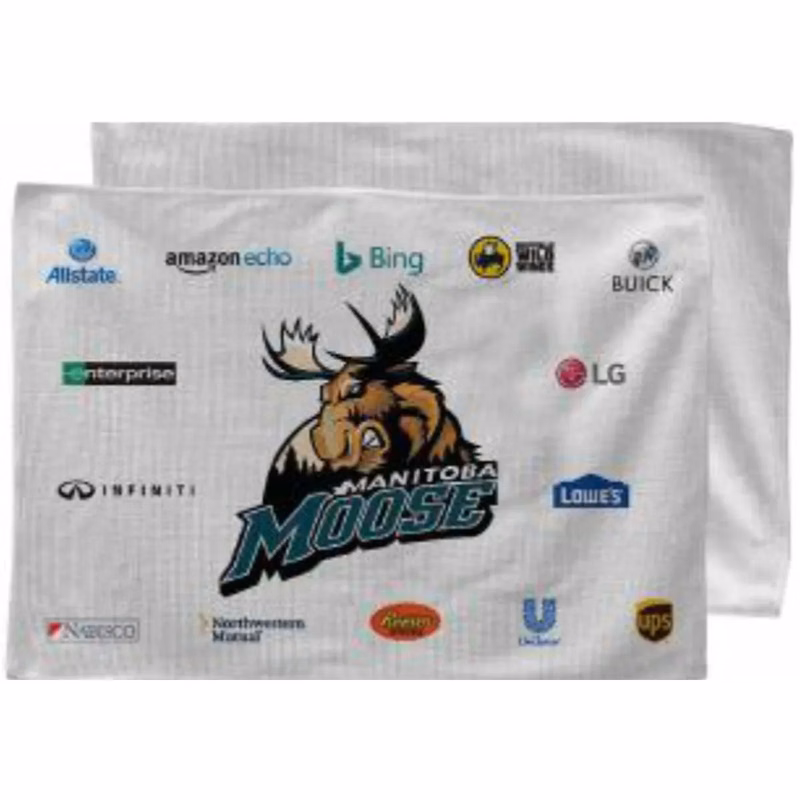Sublimated Sponsorship Rally Towel, 12x18