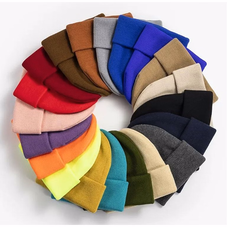 Solid Color Beanie Hat
