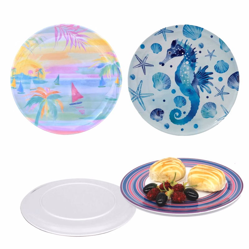 Lightweight Melamine Dinner Plate
