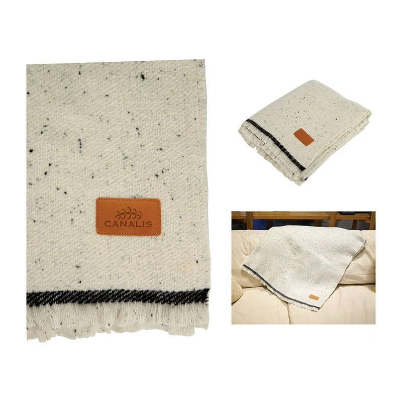 La Cruces Woven Linework Throw Blanket 1